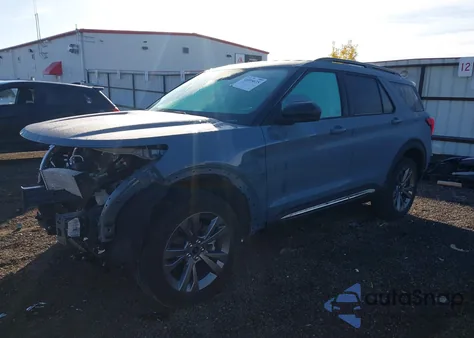 2025 Ford Explorer Active from USA, damaged, VIN 1FMUK8DH0SGC40178